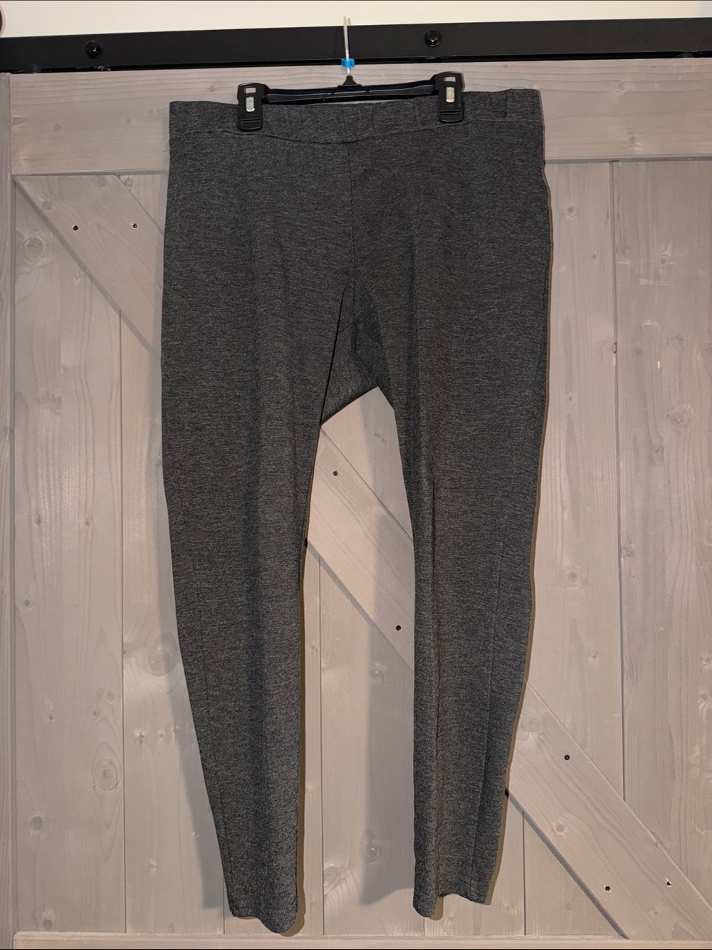 Philosophy Charcoal Gray Ponte Leggings